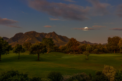 Moon rise over George Mountain